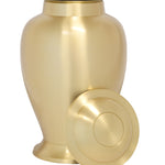 Star Of David Brass Cremation Urn