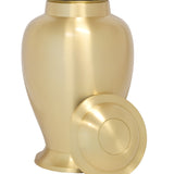 Star Of David Brass Cremation Urn