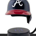 Baseball Cremation Urn & Atlanta Braves Hover Helmet Décor