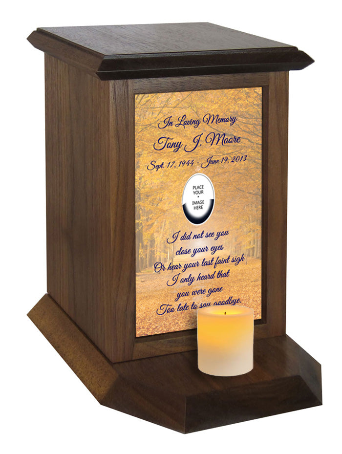 Autumn Too Late Poem Urn