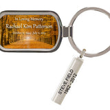 Custom Made Autumn Trees Keychain Keepsake