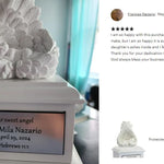 In Loving Arms Infant Urn - Baby Angel Urn For Infants