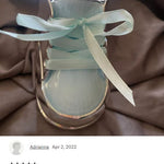 Blue Bootie Photo Baby Urn