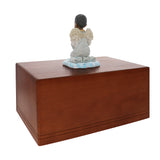 Praying Angel Boy Child Urn