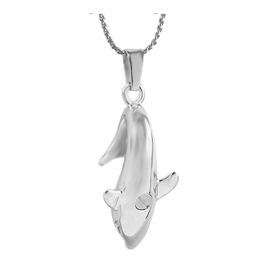 Baby Dolphin Ash Pendant Urn 