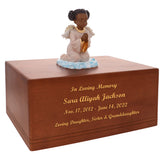 Praying Angel Girl Child Urn