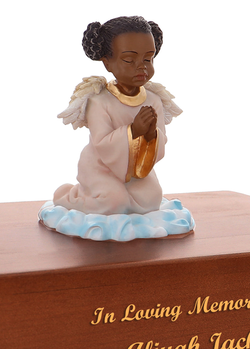 Praying Angel Girl Child Urn