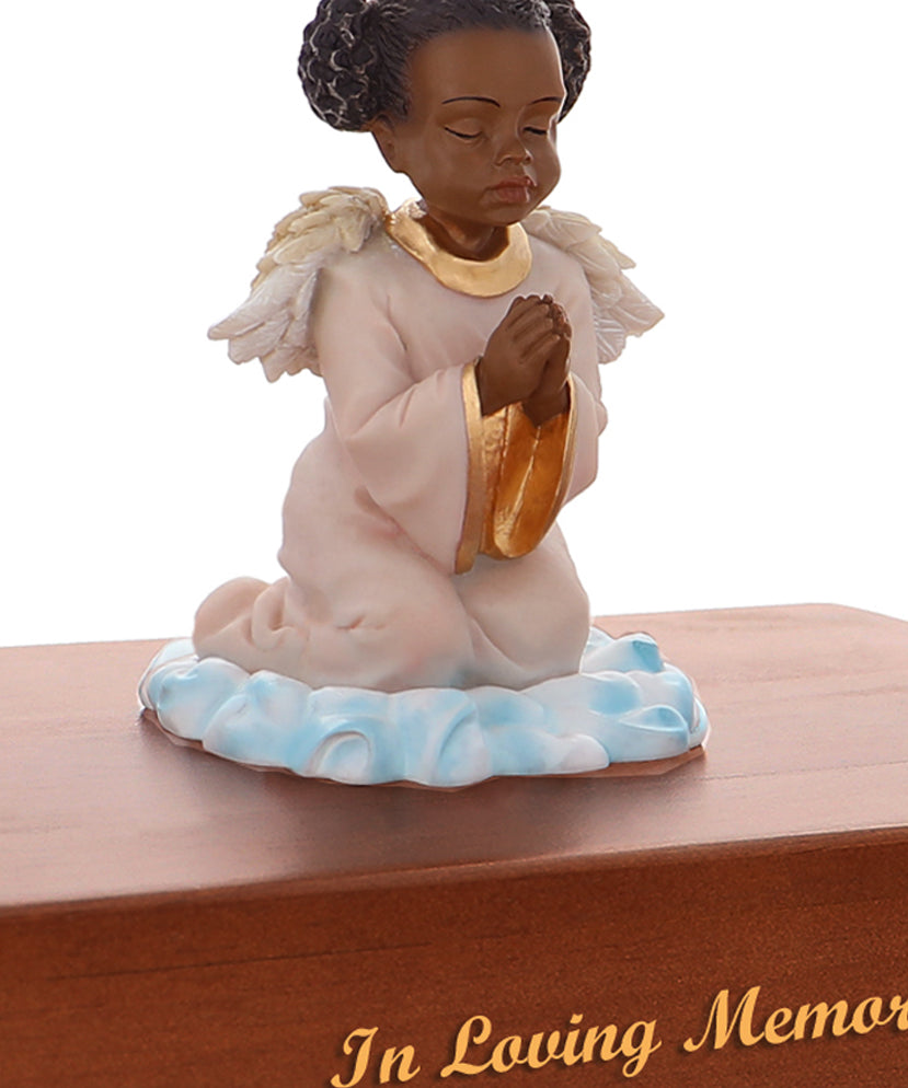 Praying Angel Girl Child Urn