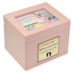 Precious Angel Photo Pink Urn