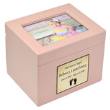 Precious Angel Photo Pink Urn