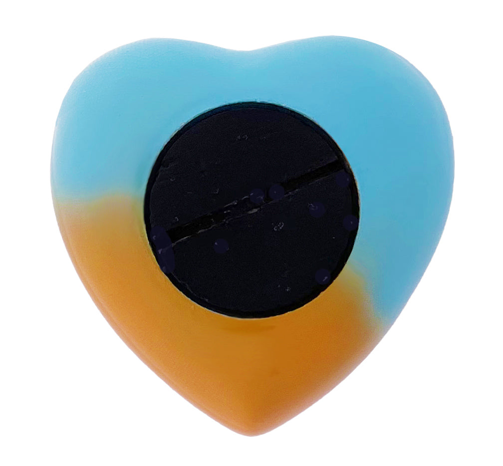 Always In Our Hearts Beach Heart Keepsake Urn - Stand Option