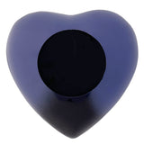 Winter Wolf Moon Heart Keepsake Urn - Stand Option