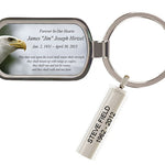 Custom Made Bald Eagle Keychain Keepsake
