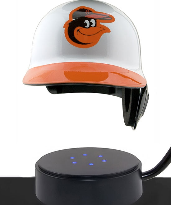 Baseball Cremation Urn & Baltimore Orioles Hover Helmet Décor