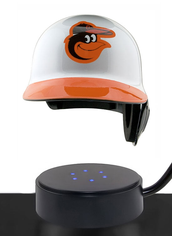 Baseball Cremation Urn & Baltimore Orioles Hover Helmet Décor