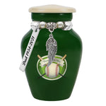 Baseball - Forever In Our Hearts Mini Urn - Love Charms™ Option