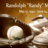 Baseball Mitt & Cleats Keychain Urn Engraved