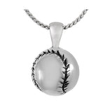 Baseball Pendant Ash Urn - Love Charms Option