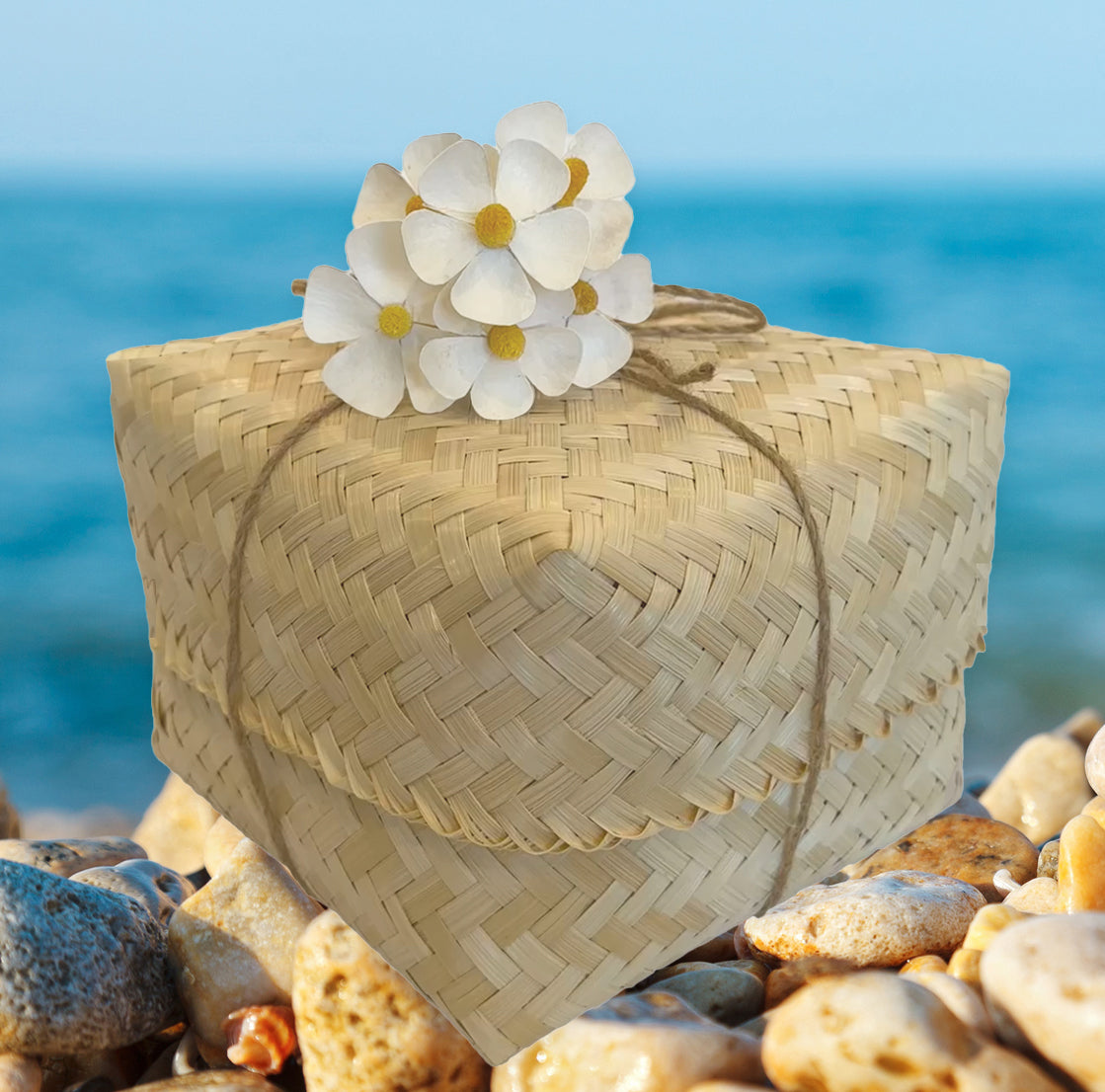 The Original Green Burial Bamboo Basket Urn - Adult - Child - Pet Biodegradable Urn
