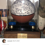 Basketball Case Memorial Urn -  AUTOGRAPH BASKETBALL