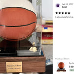 Basketball Case Memorial Urn -  AUTOGRAPH BASKETBALL