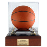 Basketball Case Memorial Wood Urn