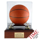 Basketball Case Memorial Wood Urn
