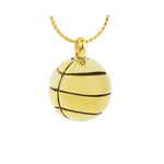Basketball Gold Cremation Urn - Love Charms™ Option