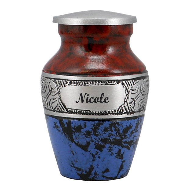 Basketball Mini Flag Urn