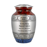 Basketball Red White & Blue Medium Urn