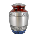 Basketball Red White & Blue Medium Urn