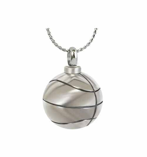 Basketball Pendant Urn - Love Charms Option