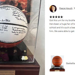 Basketball Case Memorial Urn -  AUTOGRAPH BASKETBALL