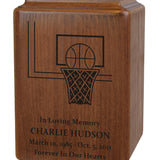 Basketball Hoop Urn