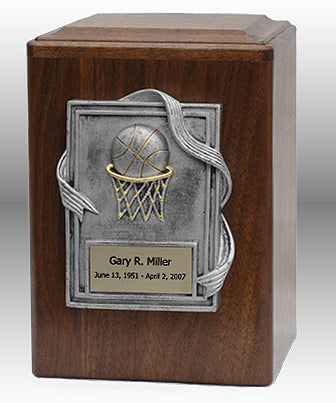 Personalized Basketball Sports Urn