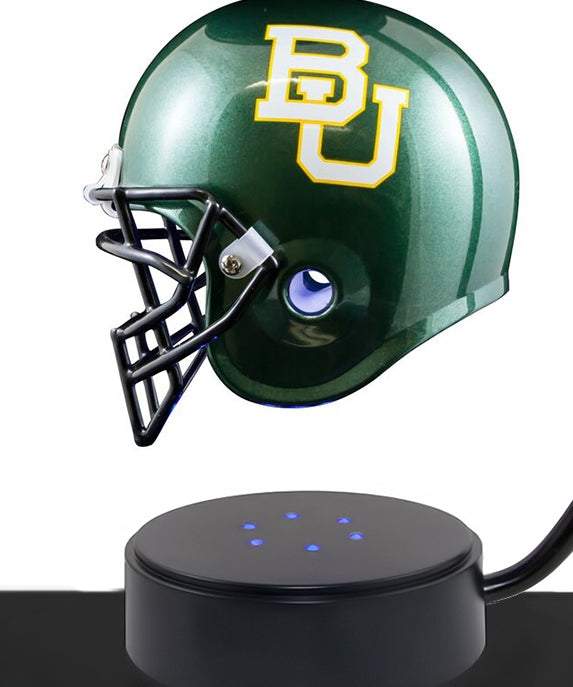 Football Cremation Urn & Baylor University Hover Helmet Décor