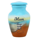 Always In Our Hearts Beach Mini Urn - Love Charms® Option