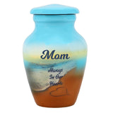 Always In Our Hearts Beach Mini Urn - Love Charms® Option