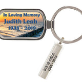 Ocean Break at Sunset Keychain Urn
