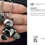 Baby Bear Ash Urn Pendant - Love Charms™ Option