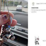 Baby Bear Ash Urn Pendant - Love Charms™ Option