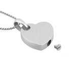 Because In Heaven Ash Pendant Urn - Love Charms® Option