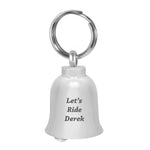 Marijuana Smokin Motorcycle Bell Ash Urn - Engraving Available