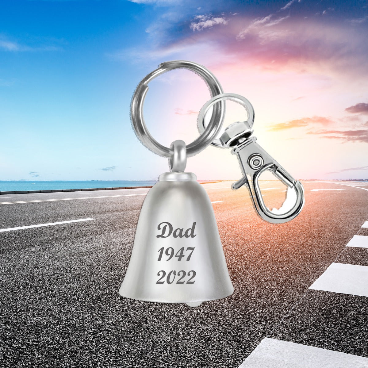 Bell Key Chain Ash Urn