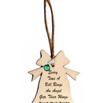  A Bell Rings Birthstone Ornament 