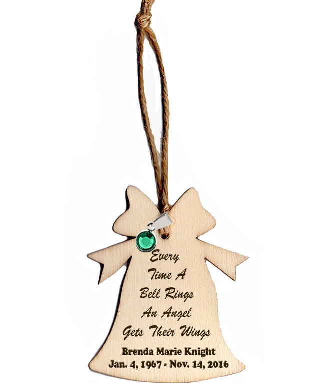  A Bell Rings Birthstone Ornament 
