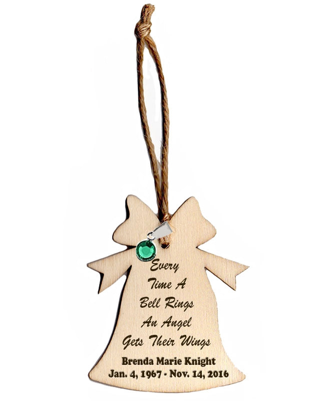 A Bell Rings Birthstone Ornament 