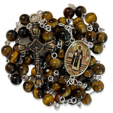 Beloved Saint Martin Rosary Necklace Urn