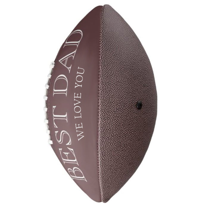 Triple Photo Football Cremation Urn