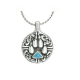 Big Dog Paw Print Pendant Ash Urn - Love Charms™ Option